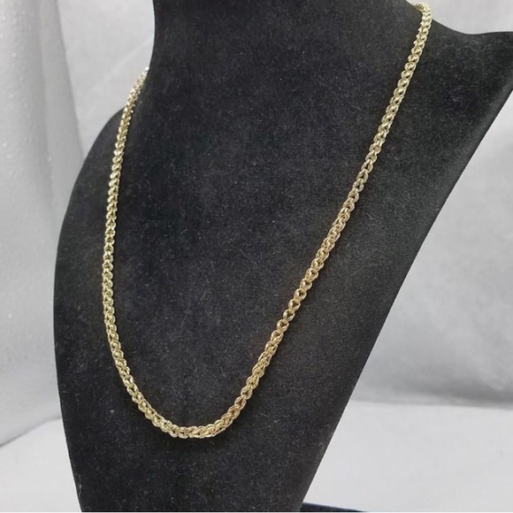Vintage Designer Solid 14K Yellow Gold US Patent No. 5.590.516 3D Necklace - Picture 2 of 4
